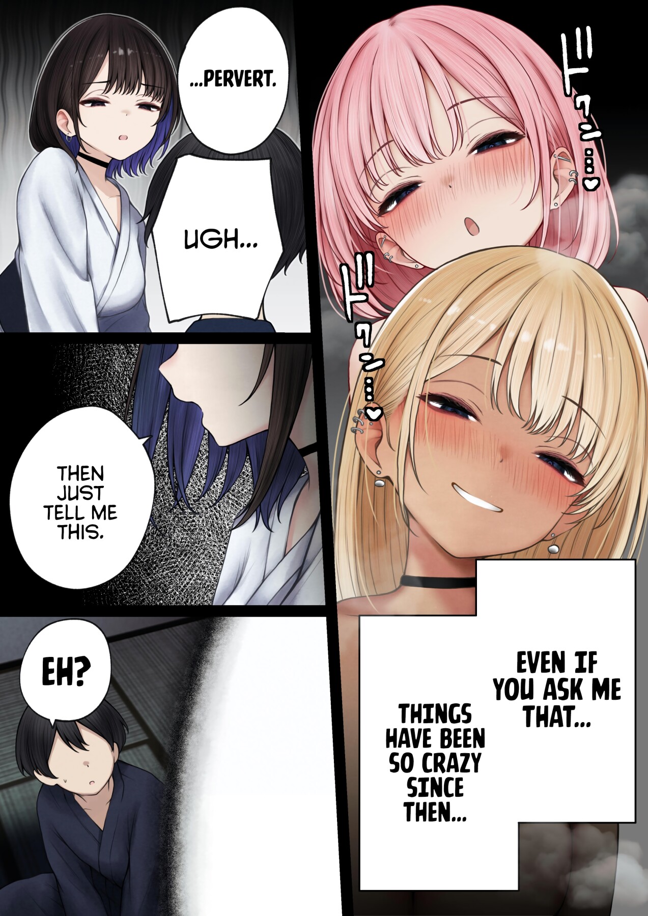 Hentai Manga Comic-The story of how my bedroom became my gyaru childhood friend's fuck-room: onsen ryokan book-Read-22